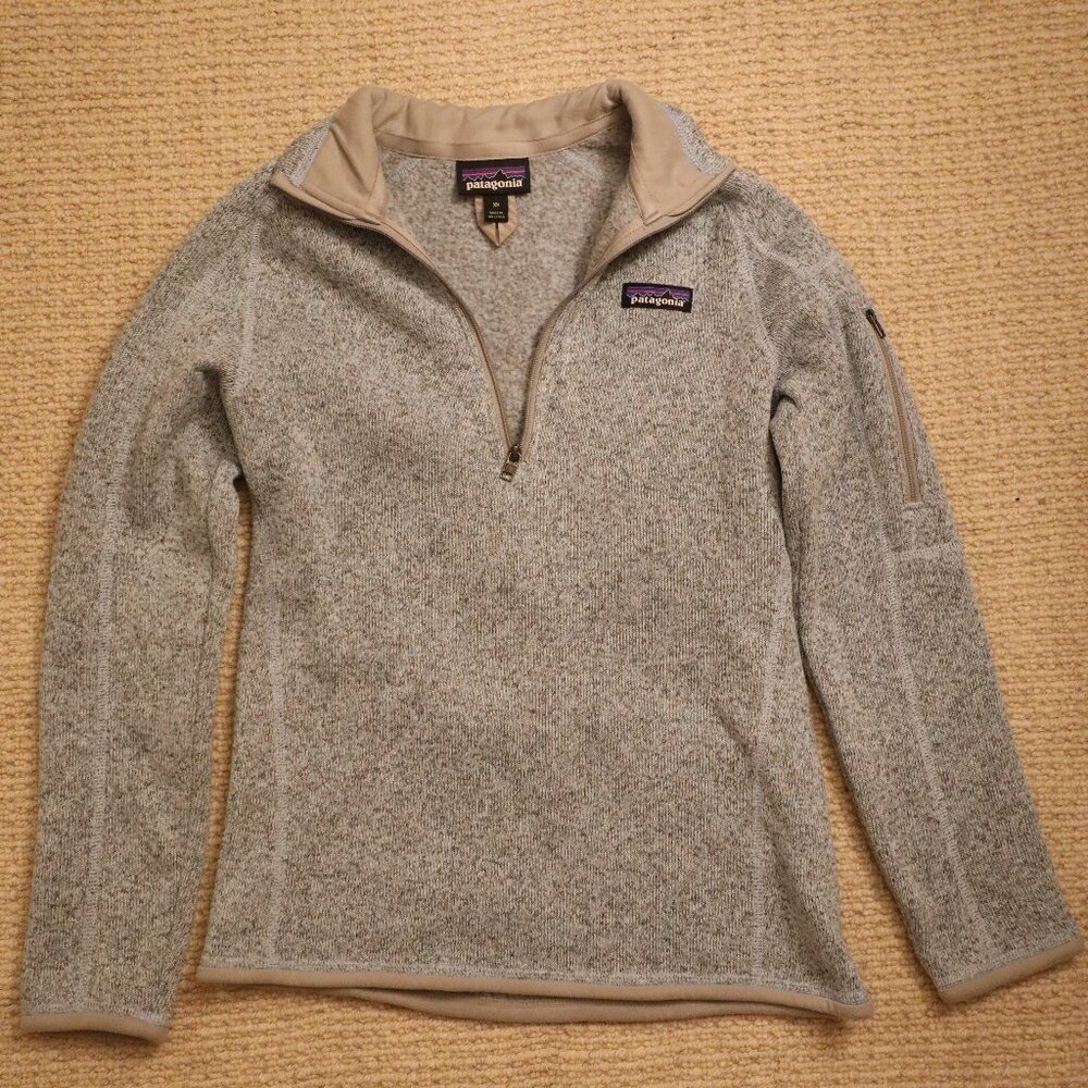 Womens Patagonia 1/4 zip long sleeve